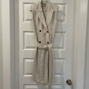 H&M Sleeveless trench dress